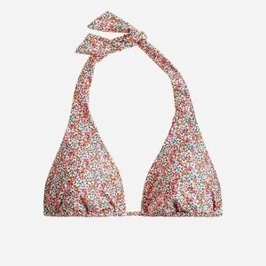 J.Crew NWT liberty fabric halter top sz XL